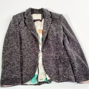 Anthropologie Cartonnier Knit Blazer - image 1